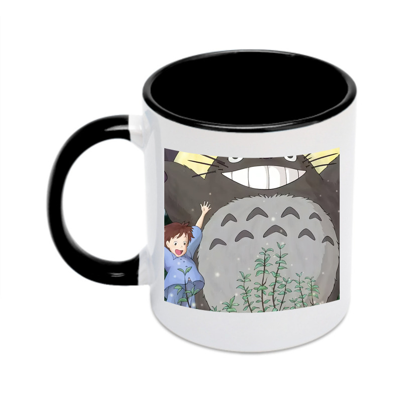 （画像用） となりのトトロ 草壁メイ 草壁サツキ My Neighbor Totoro Satsuki Kusakabe Mei Kusakabe カラーマグカップ