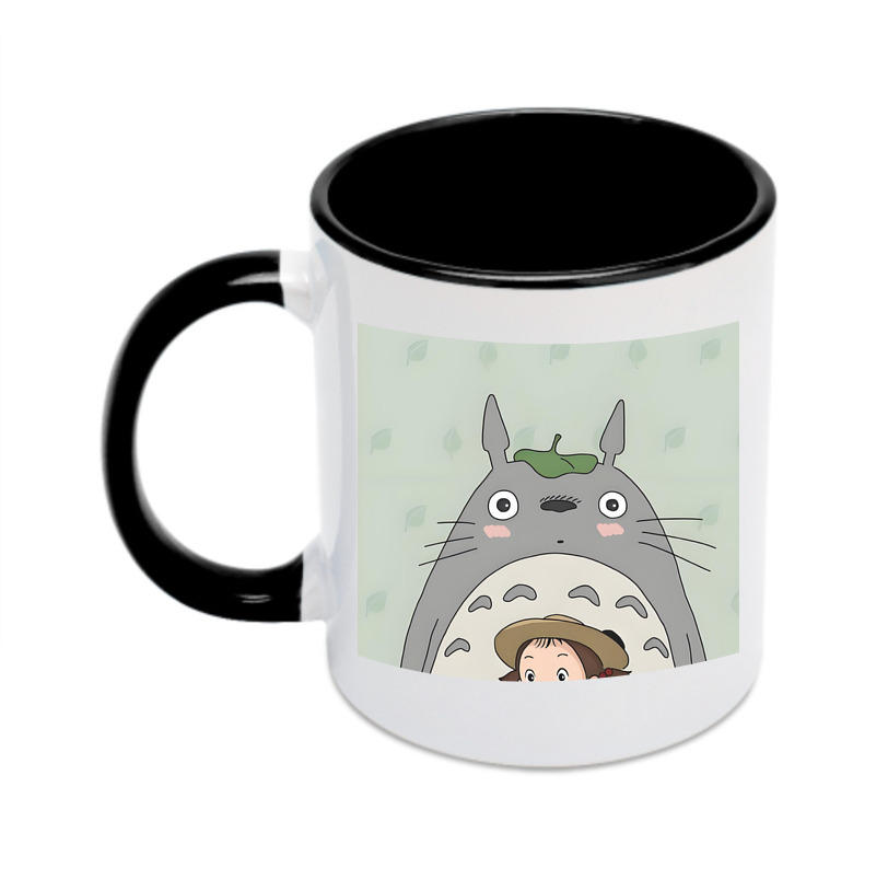 （画像用） となりのトトロ 草壁メイ 草壁サツキ My Neighbor Totoro Satsuki Kusakabe Mei Kusakabe カラーマグカップ