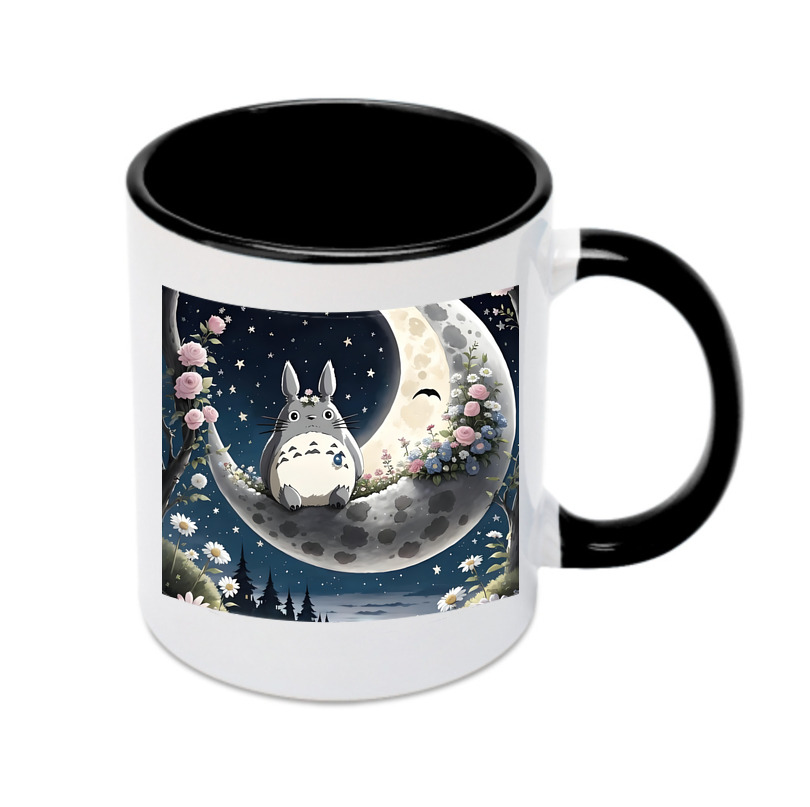 （画像用） となりのトトロ 草壁メイ 草壁サツキ My Neighbor Totoro Satsuki Kusakabe Mei Kusakabe カラーマグカップ