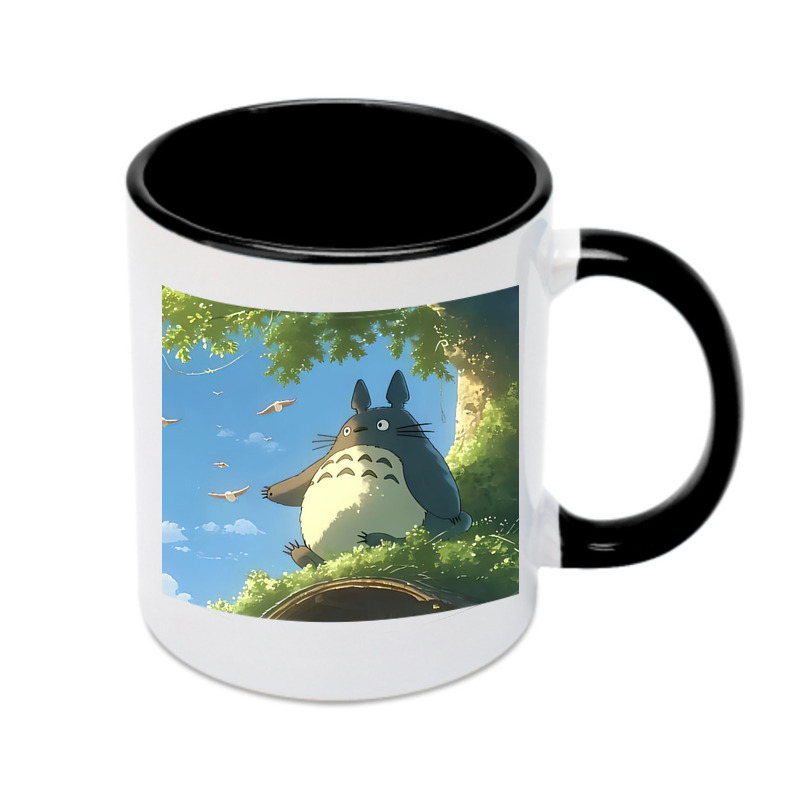（画像用） となりのトトロ 草壁メイ 草壁サツキ My Neighbor Totoro Satsuki Kusakabe Mei Kusakabe カラーマグカップ