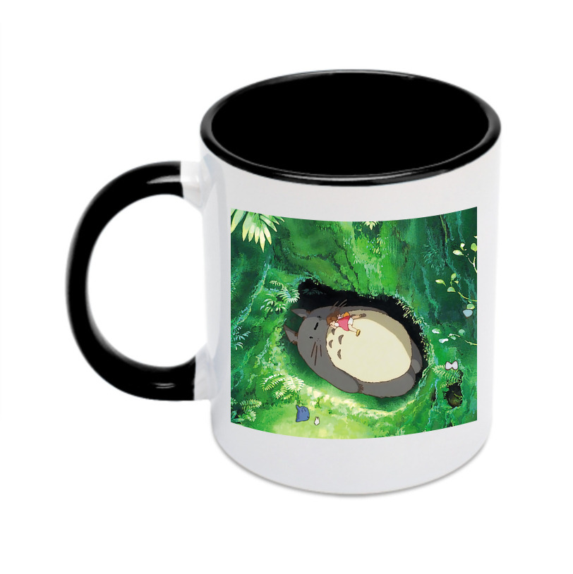 （画像用） となりのトトロ 草壁メイ 草壁サツキ My Neighbor Totoro Satsuki Kusakabe Mei Kusakabe カラーマグカップ