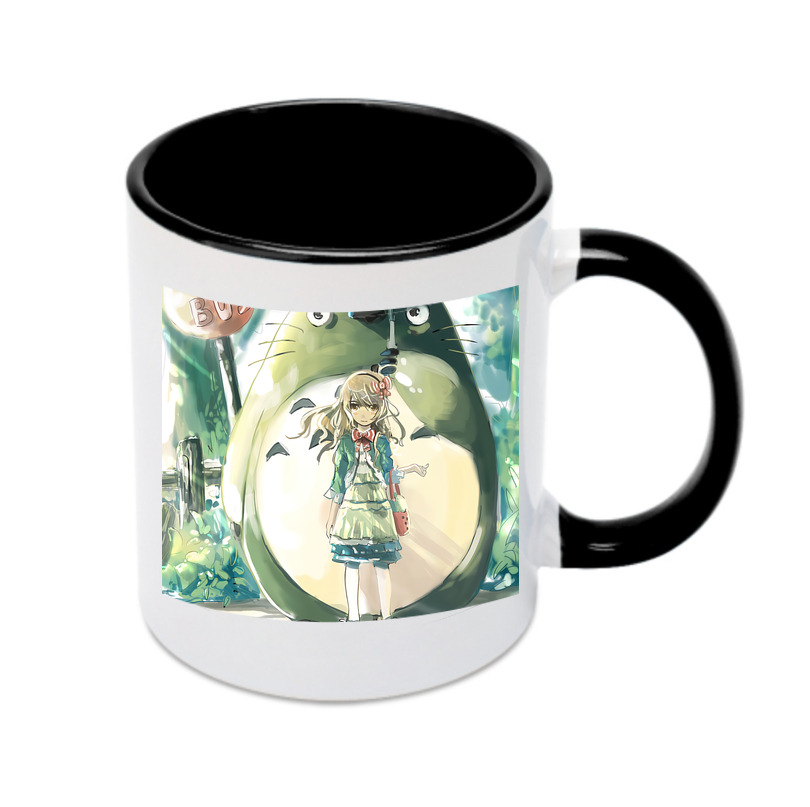 （画像用） となりのトトロ 草壁メイ 草壁サツキ My Neighbor Totoro Satsuki Kusakabe Mei Kusakabe カラーマグカップ