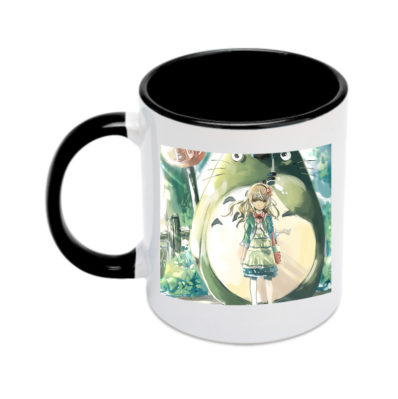 （画像用） となりのトトロ 草壁メイ 草壁サツキ My Neighbor Totoro Satsuki Kusakabe Mei Kusakabe カラーマグカップ