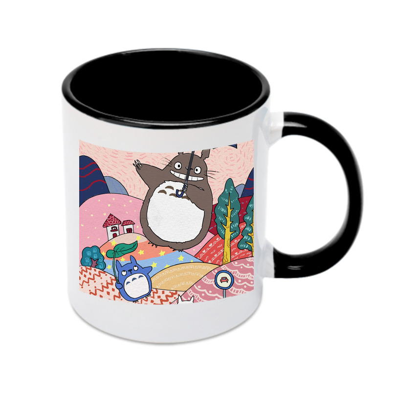 （画像用） となりのトトロ 草壁メイ 草壁サツキ My Neighbor Totoro Satsuki Kusakabe Mei Kusakabe カラーマグカップ