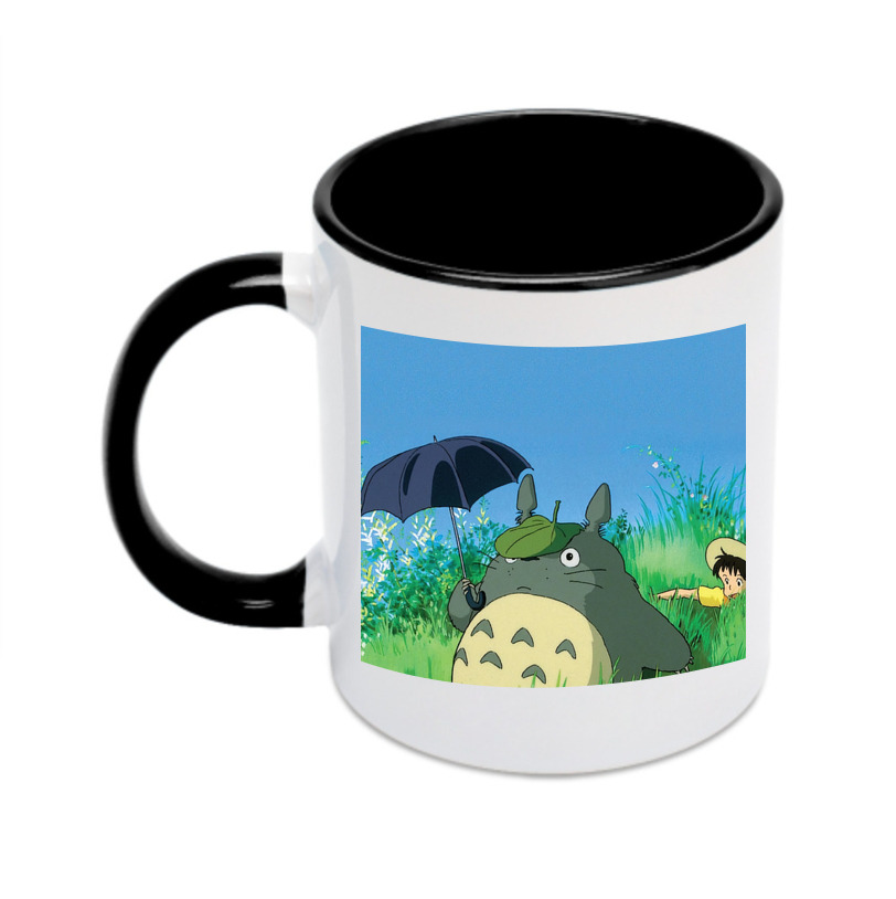 （画像用） となりのトトロ 草壁メイ 草壁サツキ My Neighbor Totoro Satsuki Kusakabe Mei Kusakabe カラーマグカップ
