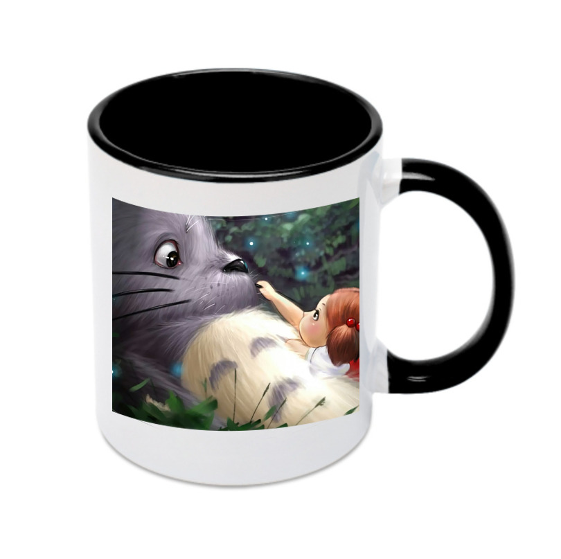 （画像用） となりのトトロ 草壁メイ 草壁サツキ My Neighbor Totoro Satsuki Kusakabe Mei Kusakabe カラーマグカップ