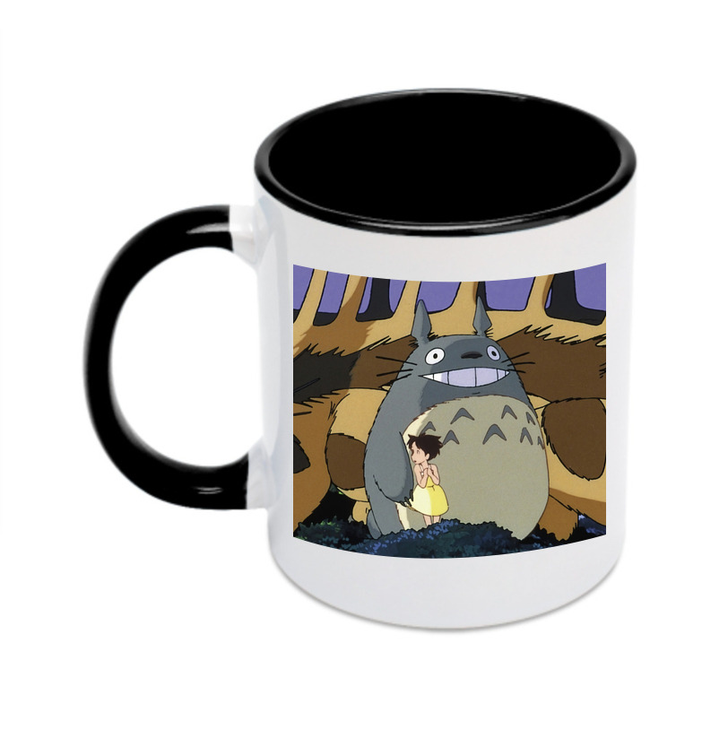 （画像用） となりのトトロ 草壁メイ 草壁サツキ My Neighbor Totoro Satsuki Kusakabe Mei Kusakabe カラーマグカップ