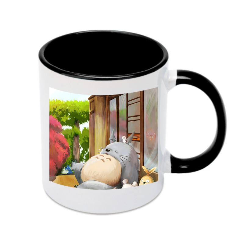 （画像用） となりのトトロ 草壁メイ 草壁サツキ My Neighbor Totoro Satsuki Kusakabe Mei Kusakabe カラーマグカップ