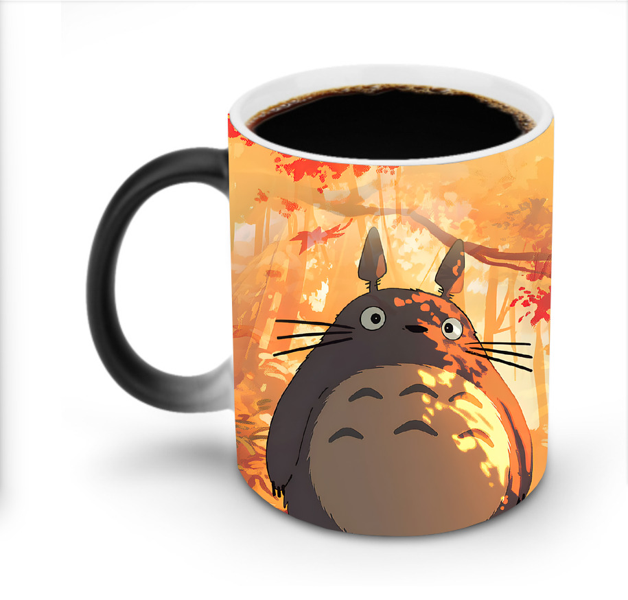 （画像用） となりのトトロ 草壁メイ 草壁サツキ My Neighbor Totoro Satsuki Kusakabe Mei Kusakabe 温度変色マグカップ