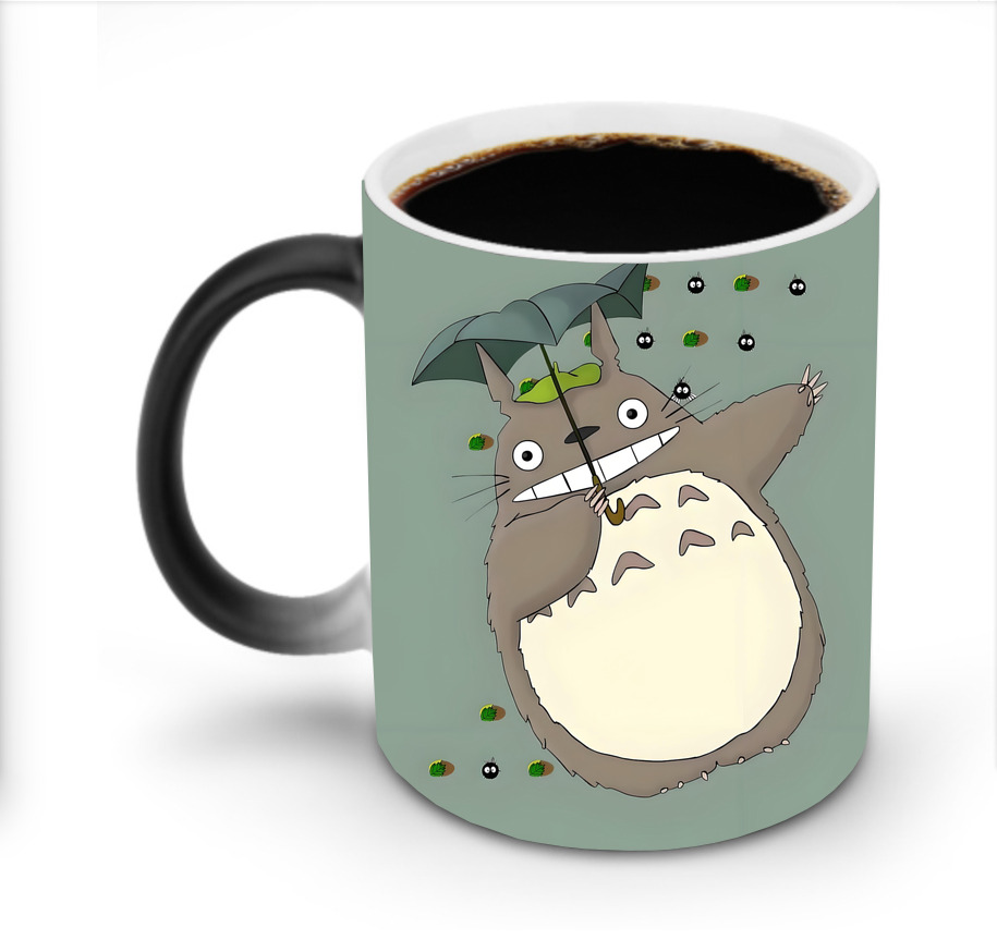 （画像用） となりのトトロ 草壁メイ 草壁サツキ My Neighbor Totoro Satsuki Kusakabe Mei Kusakabe 温度変色マグカップ