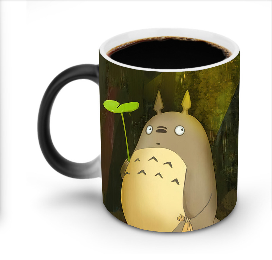 （画像用） となりのトトロ 草壁メイ 草壁サツキ My Neighbor Totoro Satsuki Kusakabe Mei Kusakabe 温度変色マグカップ