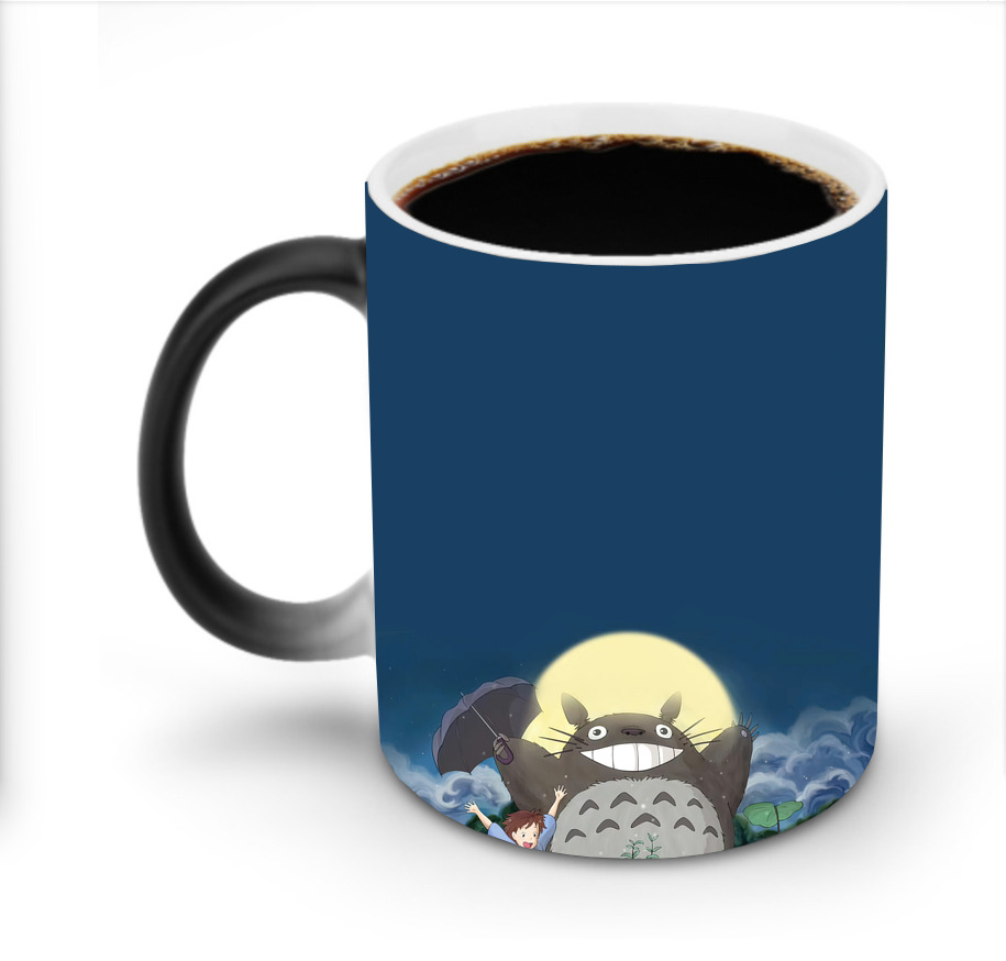 （画像用） となりのトトロ 草壁メイ 草壁サツキ My Neighbor Totoro Satsuki Kusakabe Mei Kusakabe 温度変色マグカップ