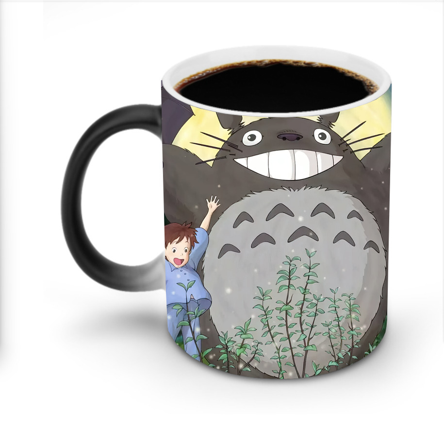 （画像用） となりのトトロ 草壁メイ 草壁サツキ My Neighbor Totoro Satsuki Kusakabe Mei Kusakabe 温度変色マグカップ