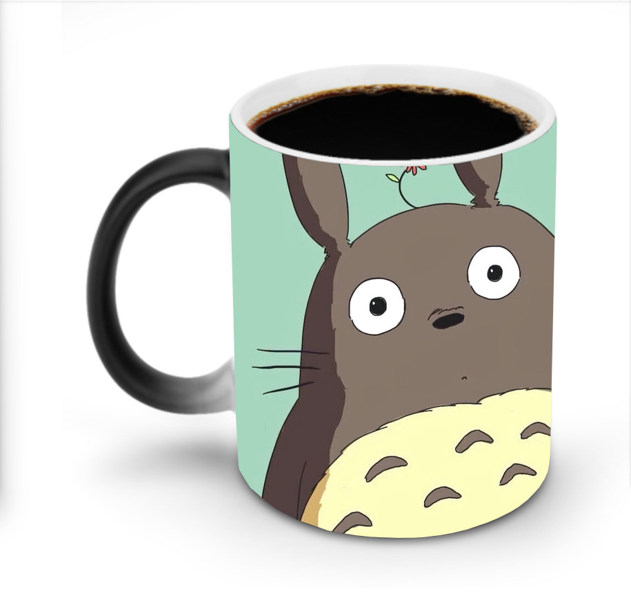 （画像用） となりのトトロ 草壁メイ 草壁サツキ My Neighbor Totoro Satsuki Kusakabe Mei Kusakabe 温度変色マグカップ