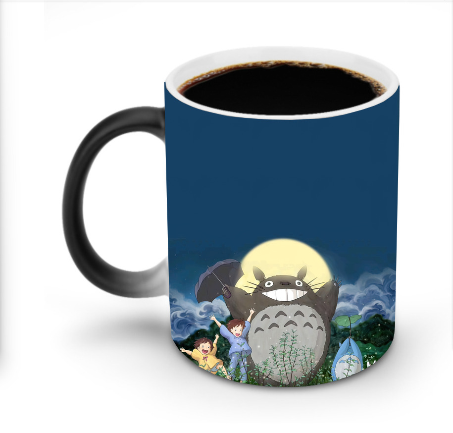 （画像用） となりのトトロ 草壁メイ 草壁サツキ My Neighbor Totoro Satsuki Kusakabe Mei Kusakabe 温度変色マグカップ