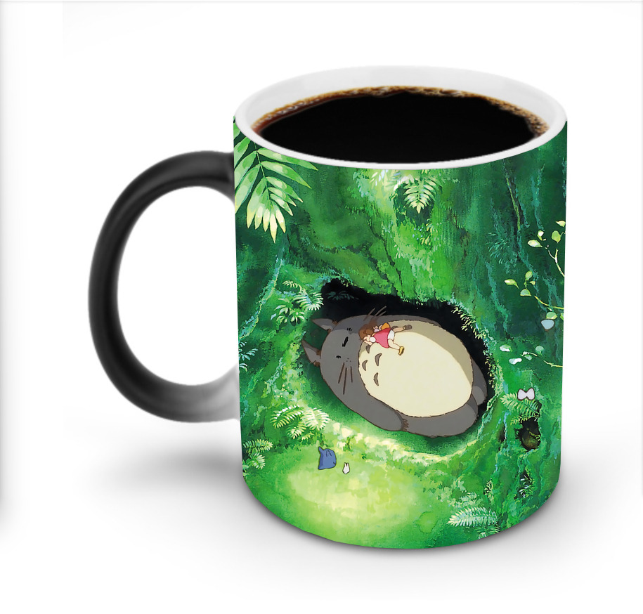 （画像用） となりのトトロ 草壁メイ 草壁サツキ My Neighbor Totoro Satsuki Kusakabe Mei Kusakabe 温度変色マグカップ
