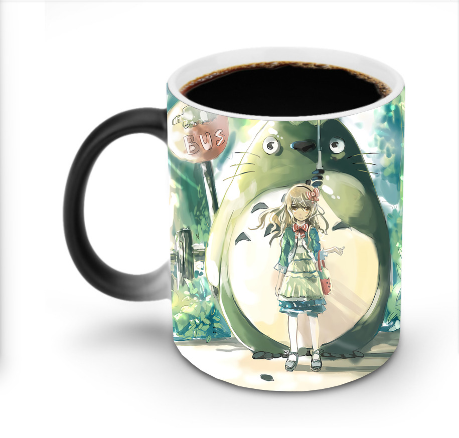 （画像用） となりのトトロ 草壁メイ 草壁サツキ My Neighbor Totoro Satsuki Kusakabe Mei Kusakabe 温度変色マグカップ