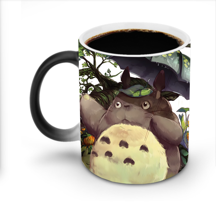 （画像用） となりのトトロ 草壁メイ 草壁サツキ My Neighbor Totoro Satsuki Kusakabe Mei Kusakabe 温度変色マグカップ