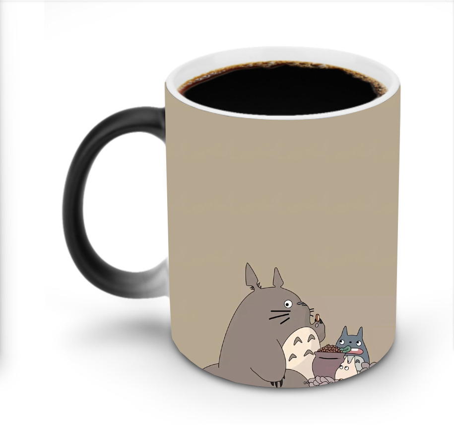 （画像用） となりのトトロ 草壁メイ 草壁サツキ My Neighbor Totoro Satsuki Kusakabe Mei Kusakabe 温度変色マグカップ