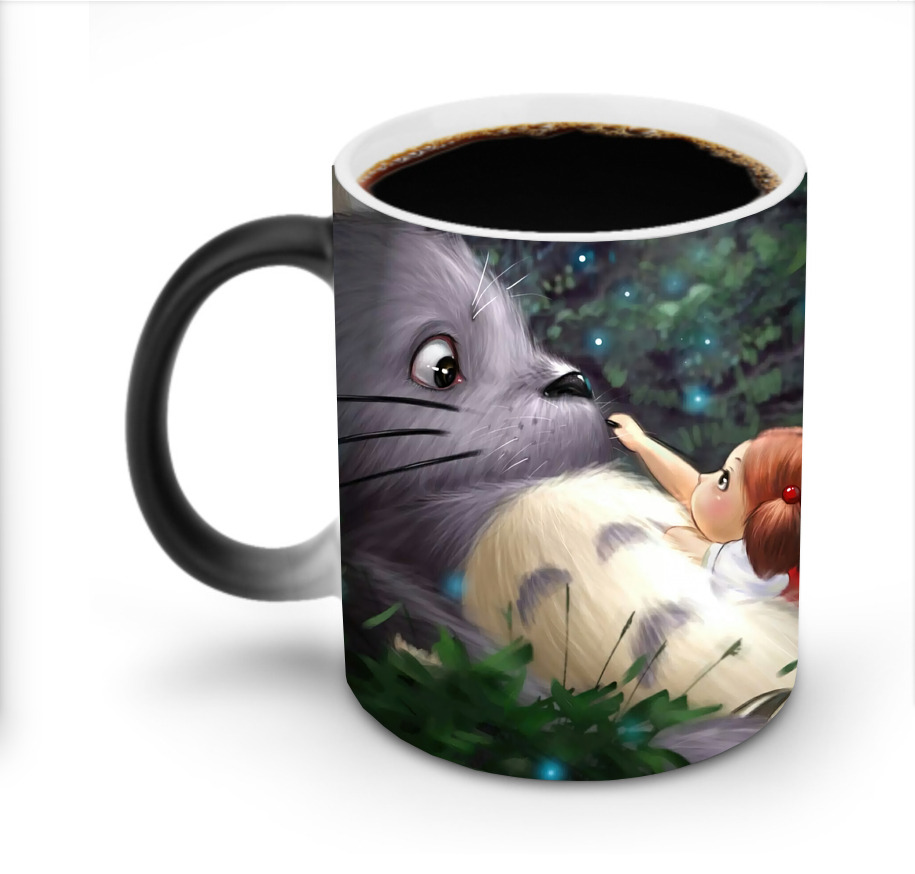 となりのトトロ 草壁メイ 草壁サツキ My Neighbor Totoro Satsuki Kusakabe Mei Kusakabe 温度変色マグカップ