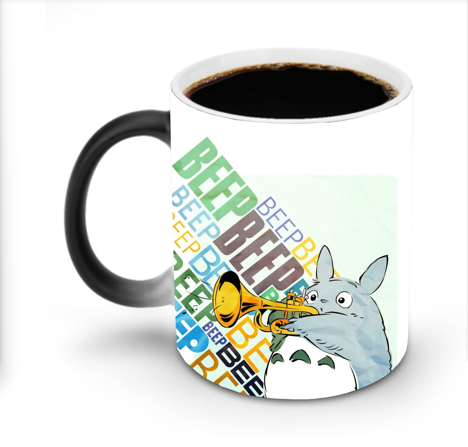 となりのトトロ 草壁メイ 草壁サツキ My Neighbor Totoro Satsuki Kusakabe Mei Kusakabe 温度変色マグカップ