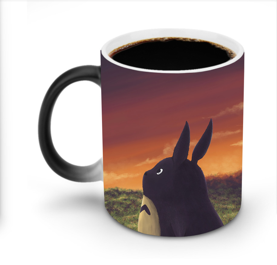 となりのトトロ 草壁メイ 草壁サツキ My Neighbor Totoro Satsuki Kusakabe Mei Kusakabe 温度変色マグカップ