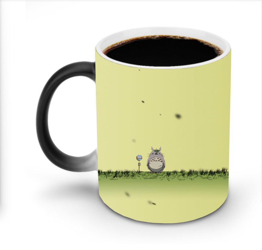 （画像用） となりのトトロ 草壁メイ 草壁サツキ My Neighbor Totoro Satsuki Kusakabe Mei Kusakabe 温度変色マグカップ