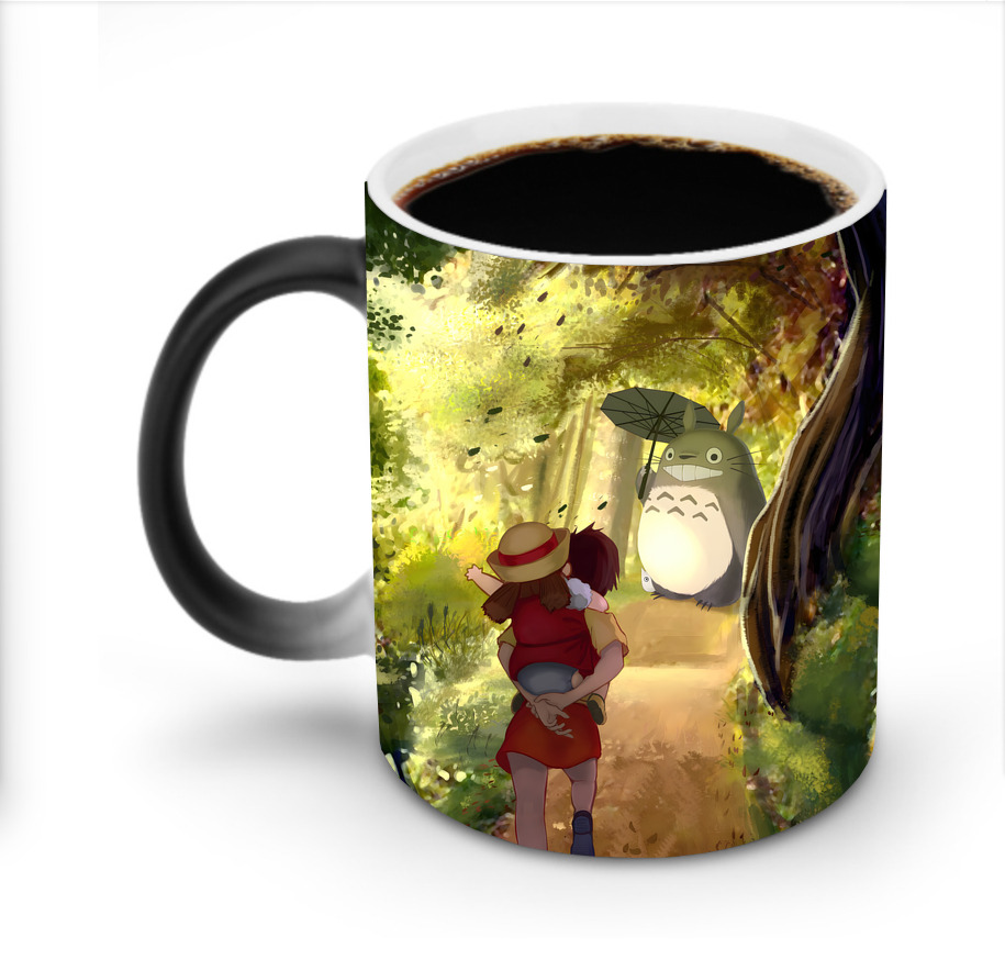 となりのトトロ 草壁メイ 草壁サツキ My Neighbor Totoro Satsuki Kusakabe Mei Kusakabe 温度変色マグカップ