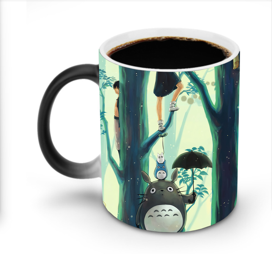 となりのトトロ 草壁メイ 草壁サツキ My Neighbor Totoro Satsuki Kusakabe Mei Kusakabe 温度変色マグカップ