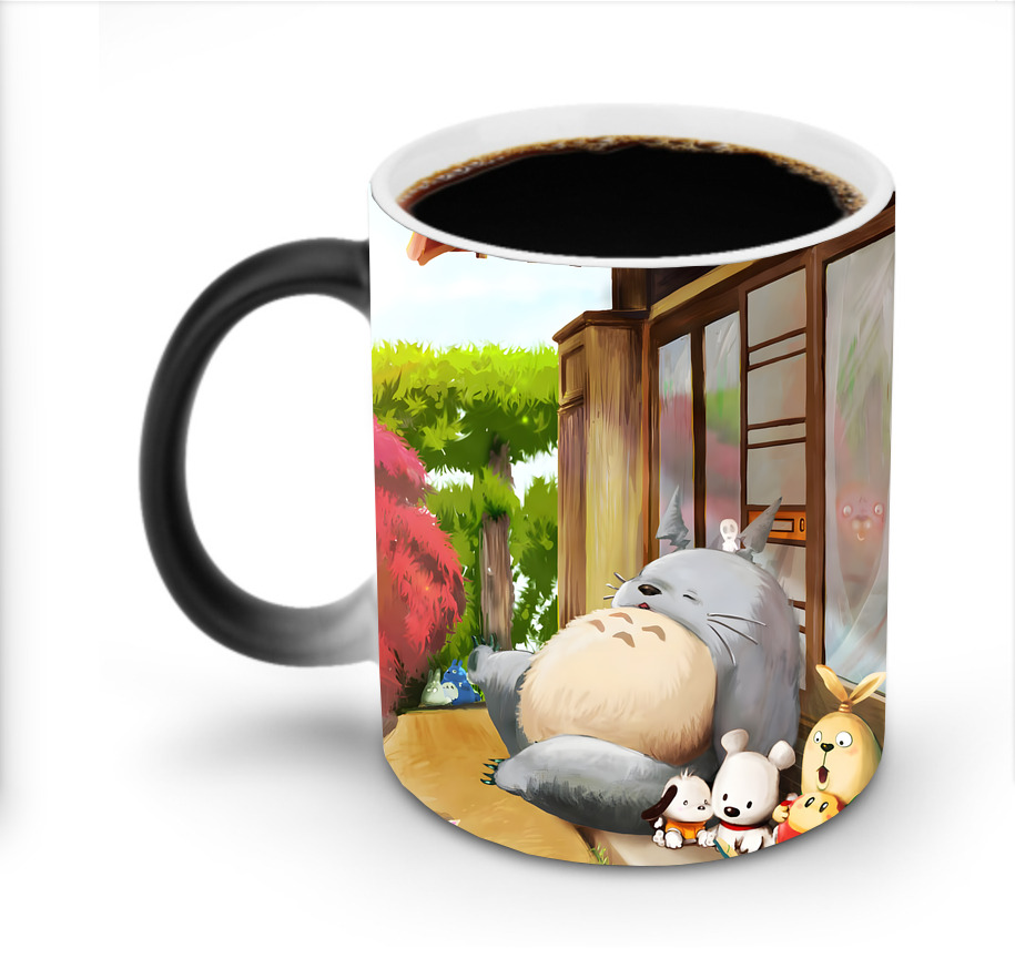 となりのトトロ 草壁メイ 草壁サツキ My Neighbor Totoro Satsuki Kusakabe Mei Kusakabe 温度変色マグカップ