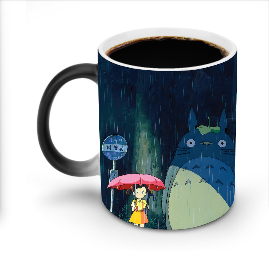 となりのトトロ 草壁メイ 草壁サツキ My Neighbor Totoro Satsuki Kusakabe Mei Kusakabe 温度変色マグカップ