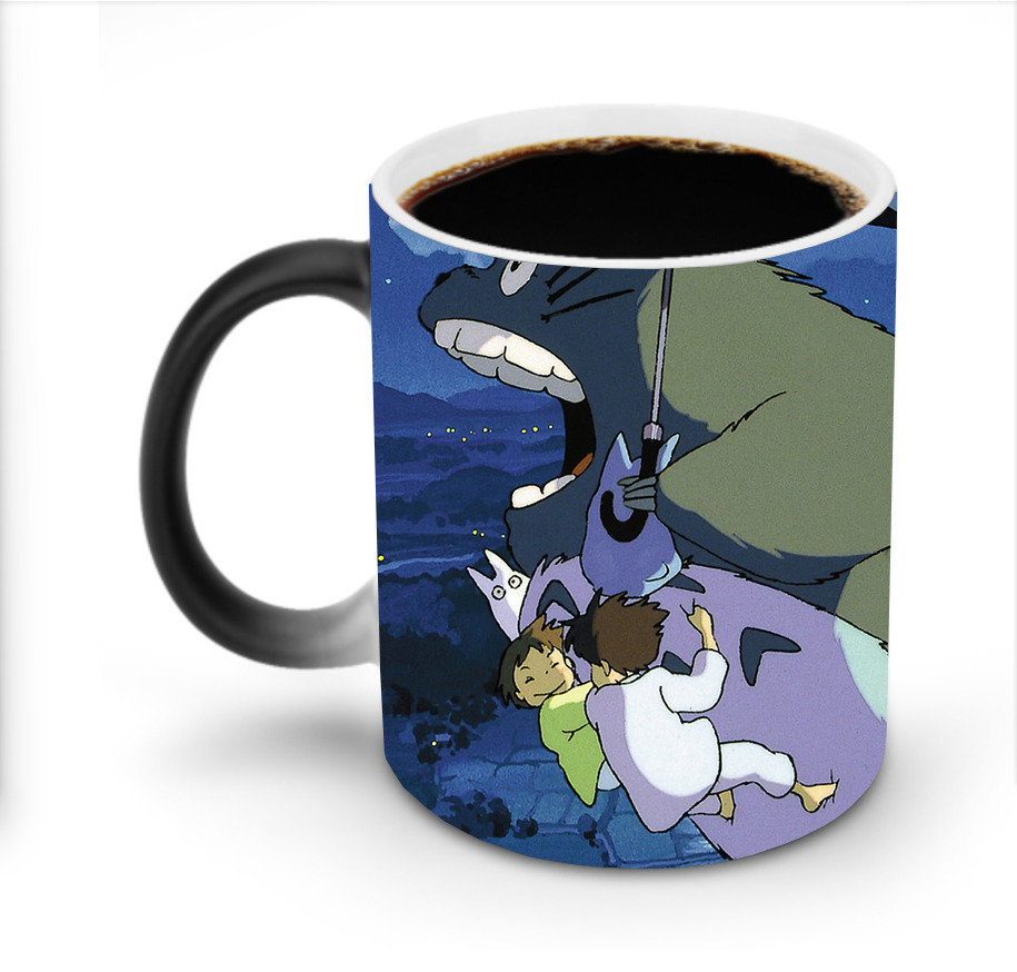 となりのトトロ 草壁メイ 草壁サツキ My Neighbor Totoro Satsuki Kusakabe Mei Kusakabe 温度変色マグカップ
