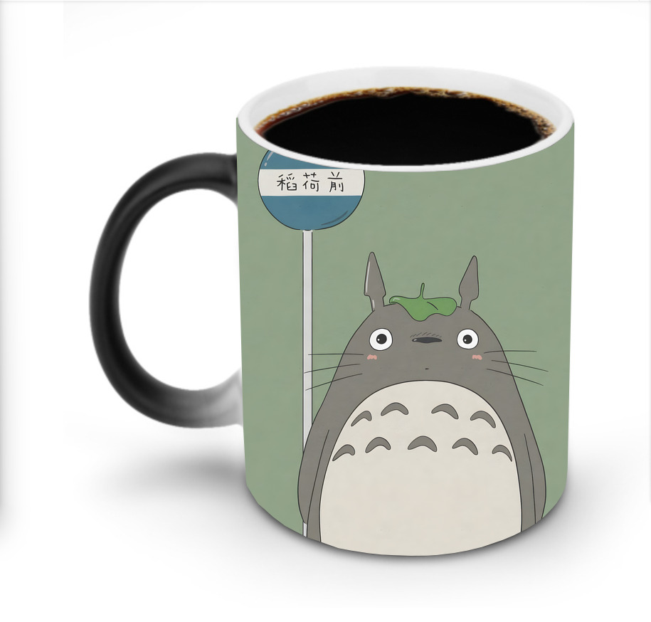 となりのトトロ 草壁メイ 草壁サツキ My Neighbor Totoro Satsuki Kusakabe Mei Kusakabe 温度変色マグカップ