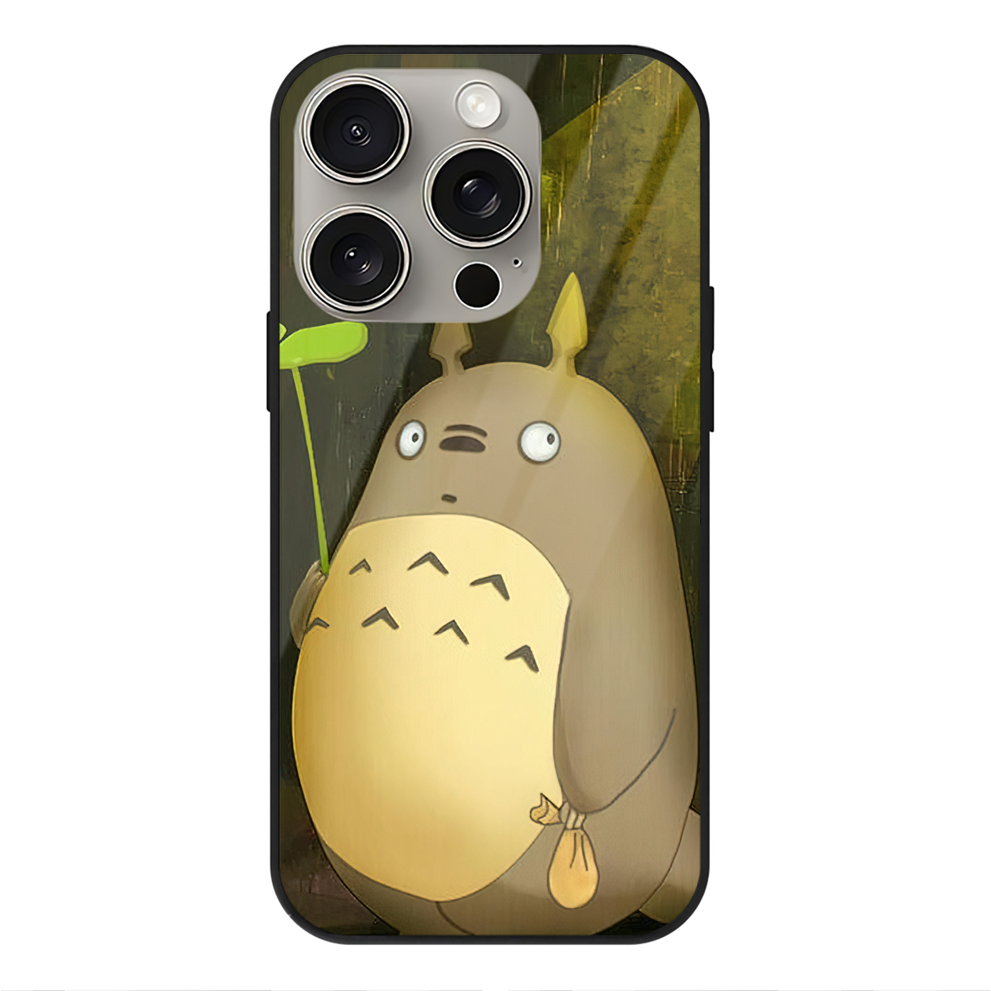 となりのトトロ 草壁メイ 草壁サツキ My Neighbor Totoro Satsuki Kusakabe Mei Kusakabe 【iPhone15Pro対応】スマホケース 耐衝撃＆黄変防止 背面ガラス
