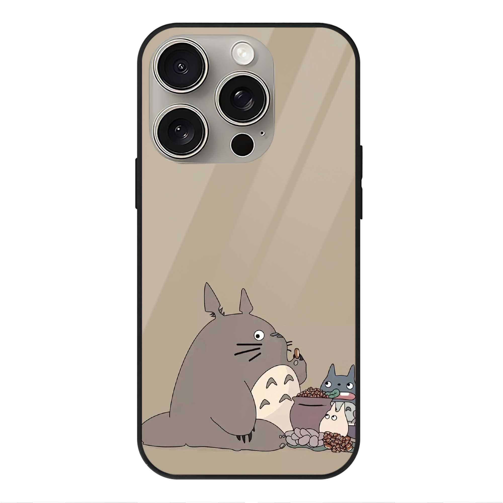 となりのトトロ 草壁メイ 草壁サツキ My Neighbor Totoro Satsuki Kusakabe Mei Kusakabe 【iPhone15Pro対応】スマホケース 耐衝撃＆黄変防止 背面ガラス