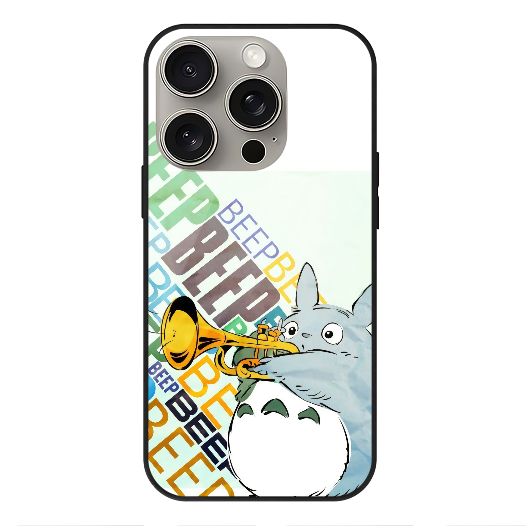 となりのトトロ 草壁メイ 草壁サツキ My Neighbor Totoro Satsuki Kusakabe Mei Kusakabe 【iPhone15Pro対応】スマホケース 耐衝撃＆黄変防止 背面ガラス