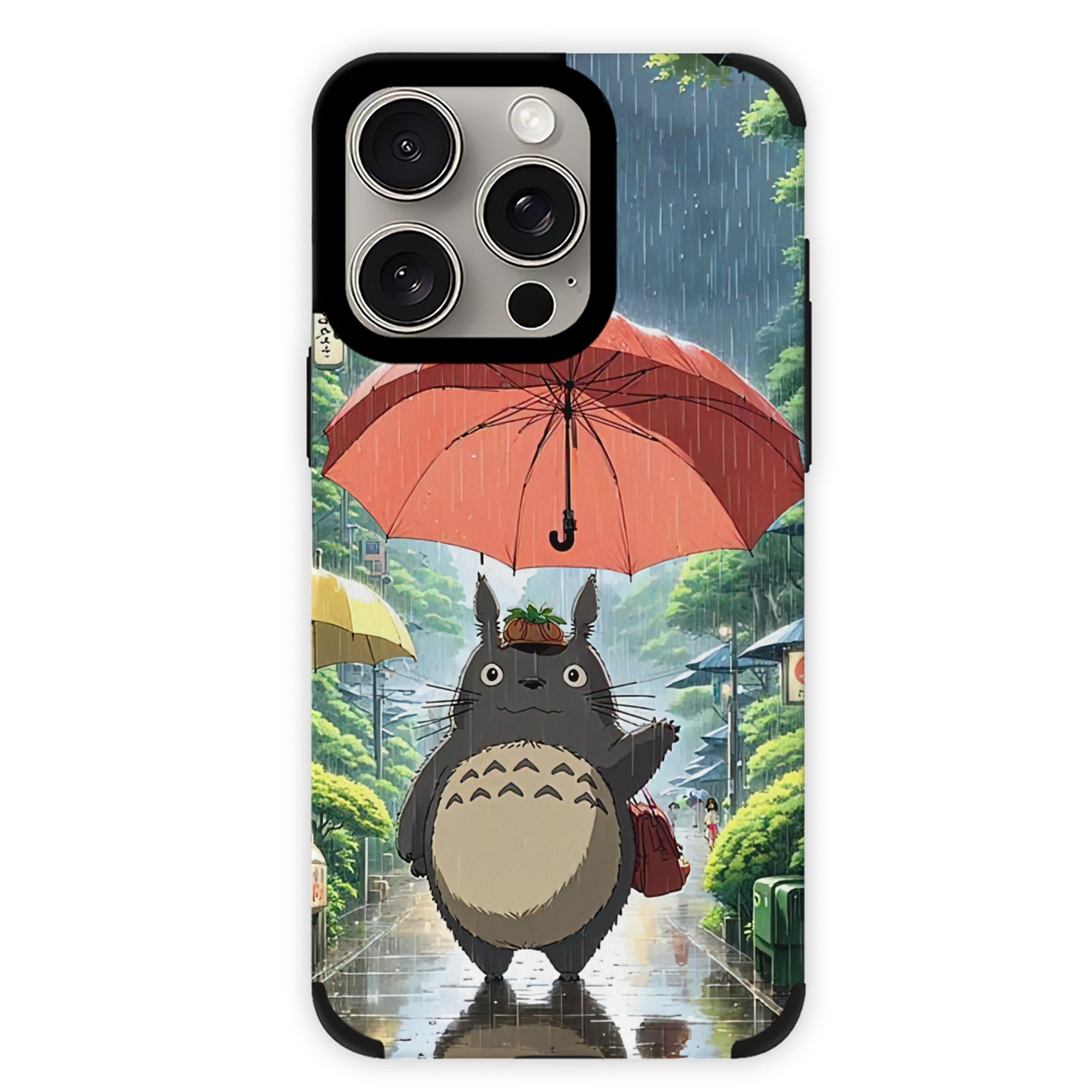 となりのトトロ 草壁メイ 草壁サツキ My Neighbor Totoro Satsuki Kusakabe Mei Kusakabe 【iPhone15ProMax対応】 PUレザー スマホケース 耐衝撃＆黄変防止