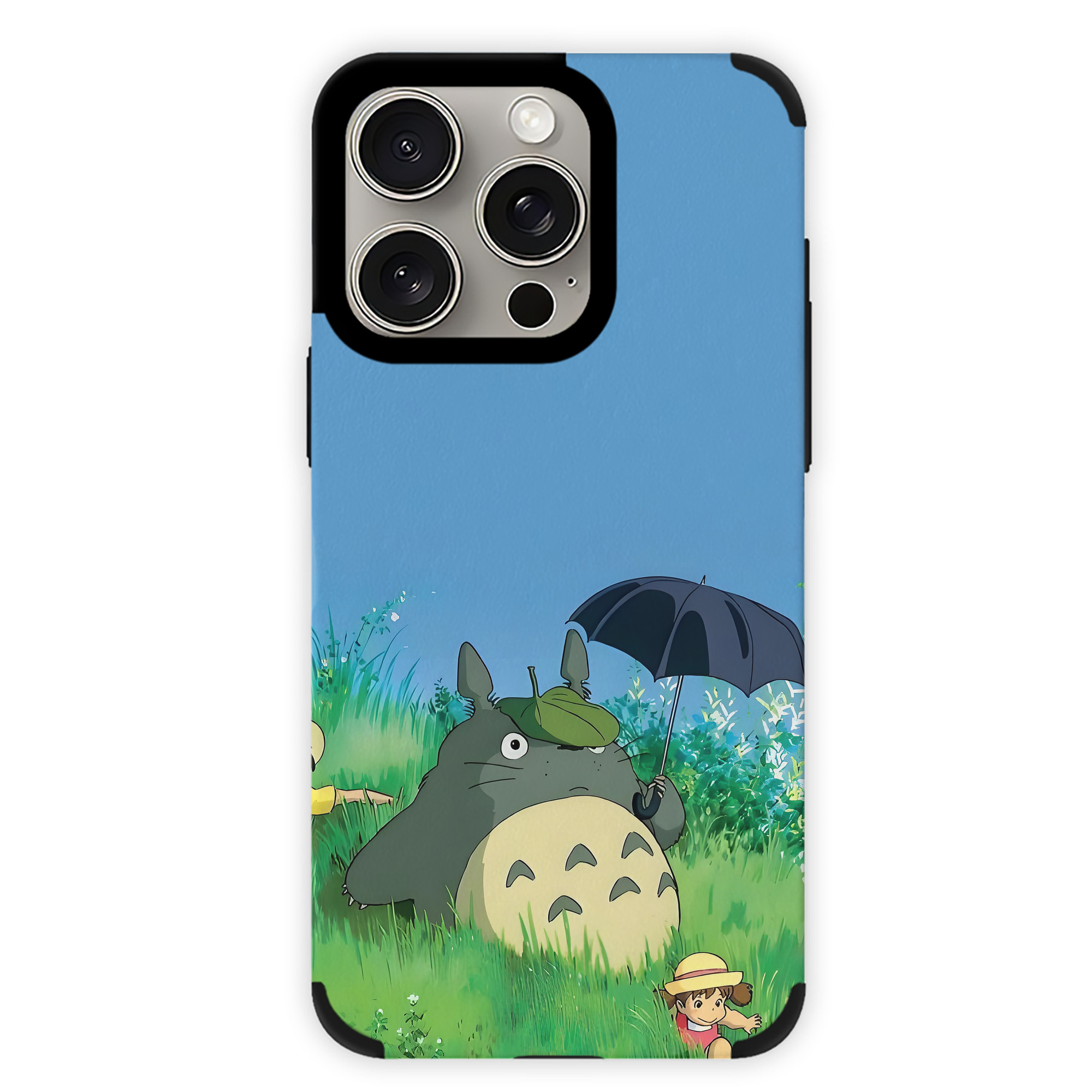となりのトトロ 草壁メイ 草壁サツキ My Neighbor Totoro Satsuki Kusakabe Mei Kusakabe 【iPhone15ProMax対応】 PUレザー スマホケース 耐衝撃＆黄変防止