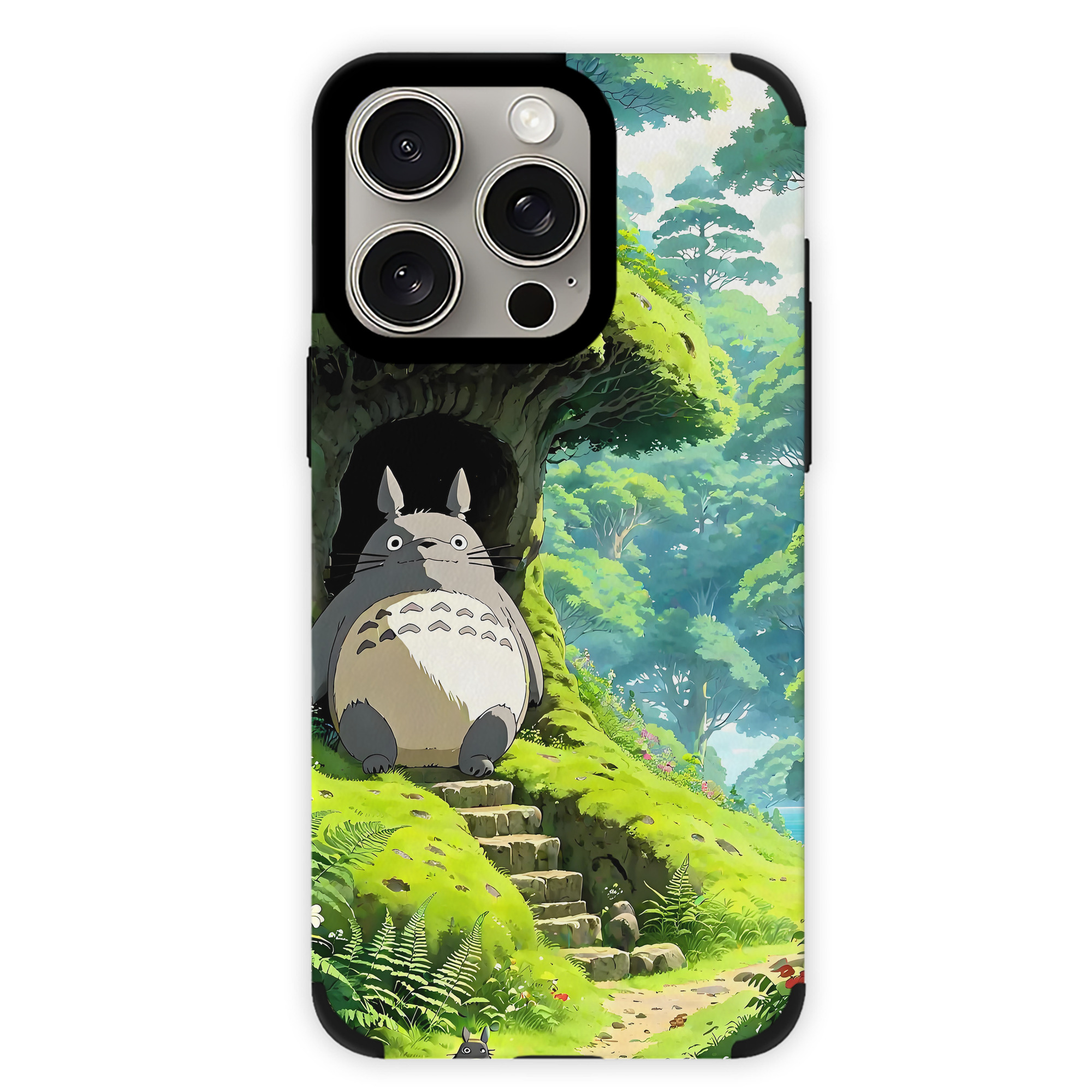 となりのトトロ 草壁メイ 草壁サツキ My Neighbor Totoro Satsuki Kusakabe Mei Kusakabe 【iPhone15ProMax対応】 PUレザー スマホケース 耐衝撃＆黄変防止