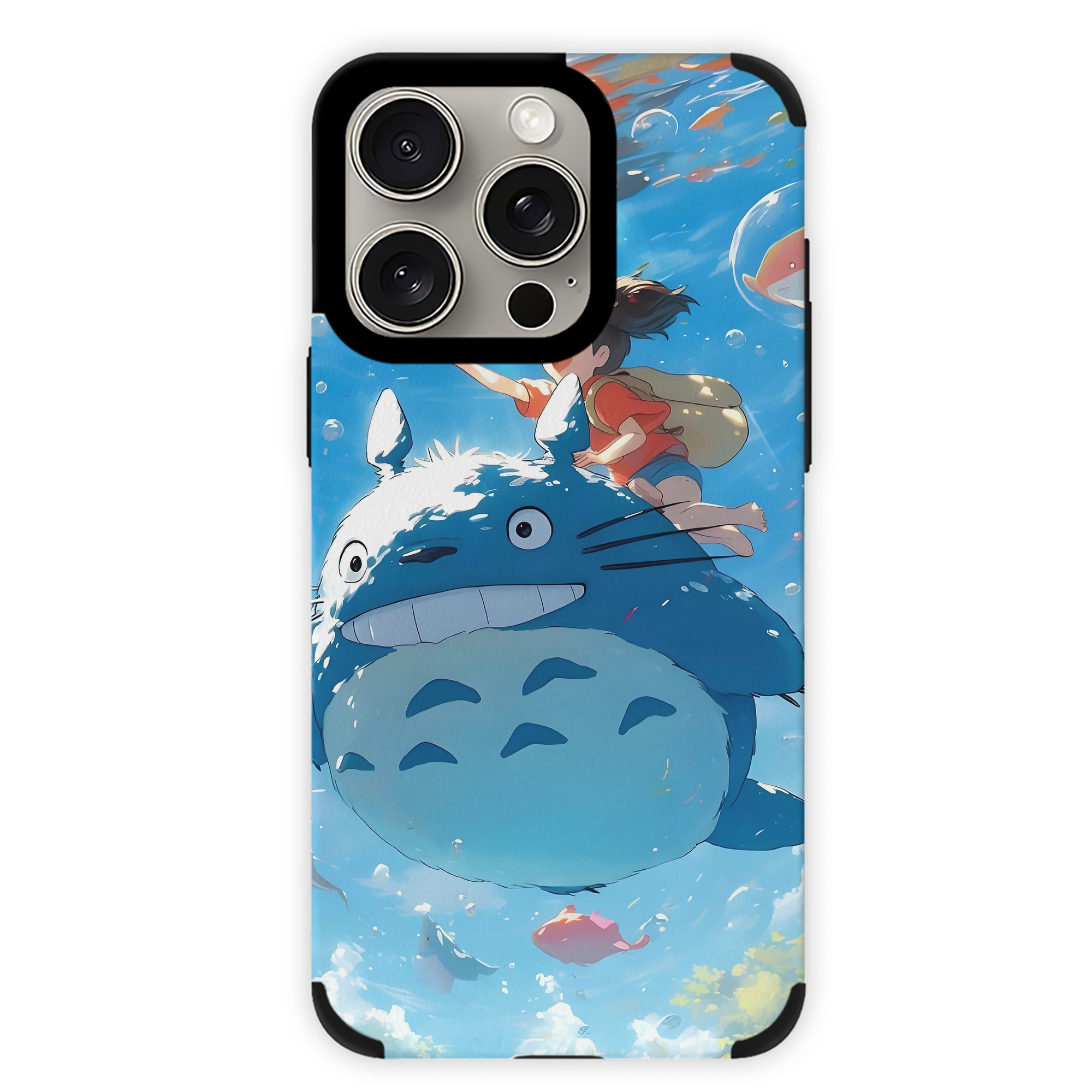 となりのトトロ 草壁メイ 草壁サツキ My Neighbor Totoro Satsuki Kusakabe Mei Kusakabe 【iPhone15ProMax対応】 PUレザー スマホケース 耐衝撃＆黄変防止