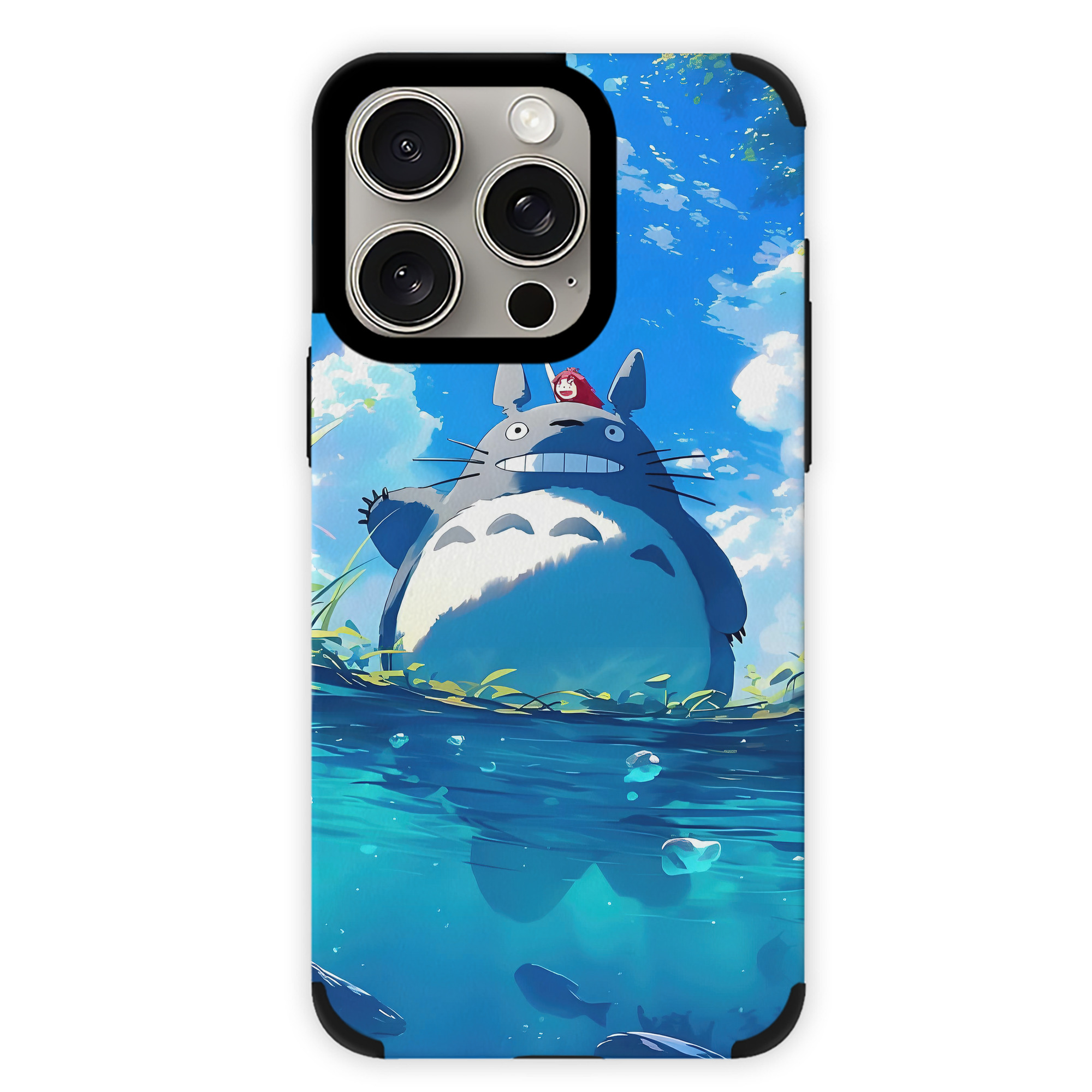 となりのトトロ 草壁メイ 草壁サツキ My Neighbor Totoro Satsuki Kusakabe Mei Kusakabe 【iPhone15ProMax対応】 PUレザー スマホケース 耐衝撃＆黄変防止