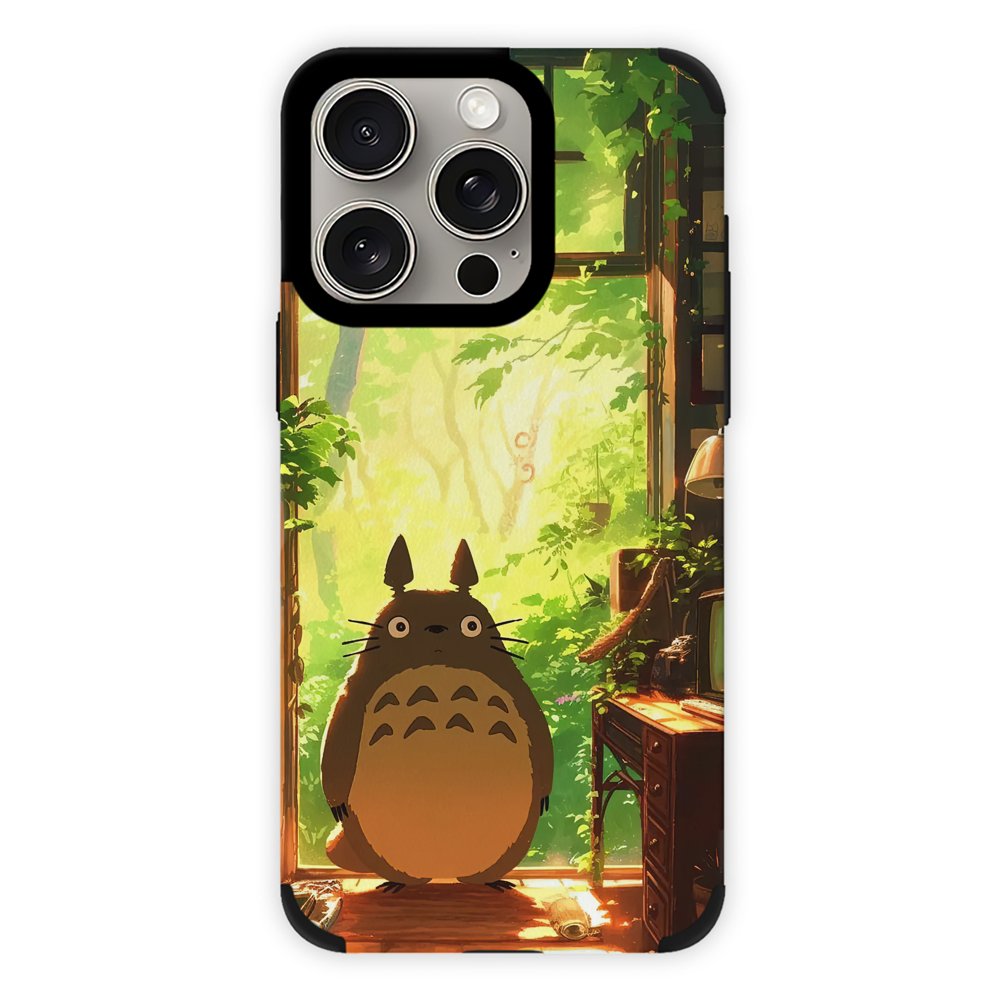 となりのトトロ 草壁メイ 草壁サツキ My Neighbor Totoro Satsuki Kusakabe Mei Kusakabe 【iPhone15ProMax対応】 PUレザー スマホケース 耐衝撃＆黄変防止
