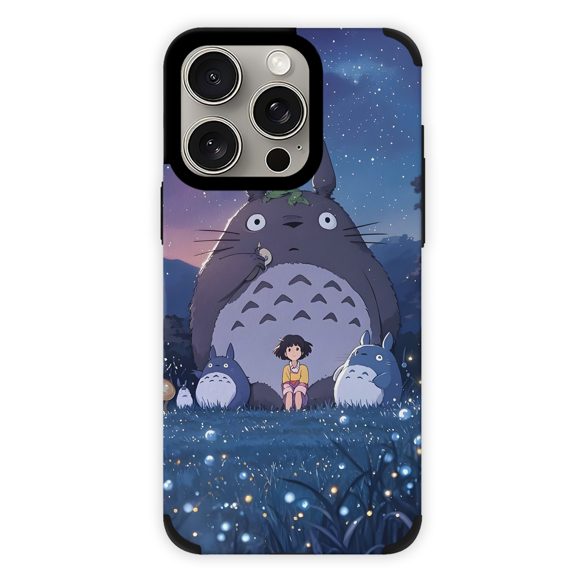 となりのトトロ 草壁メイ 草壁サツキ My Neighbor Totoro Satsuki Kusakabe Mei Kusakabe 【iPhone15ProMax対応】 PUレザー スマホケース 耐衝撃＆黄変防止