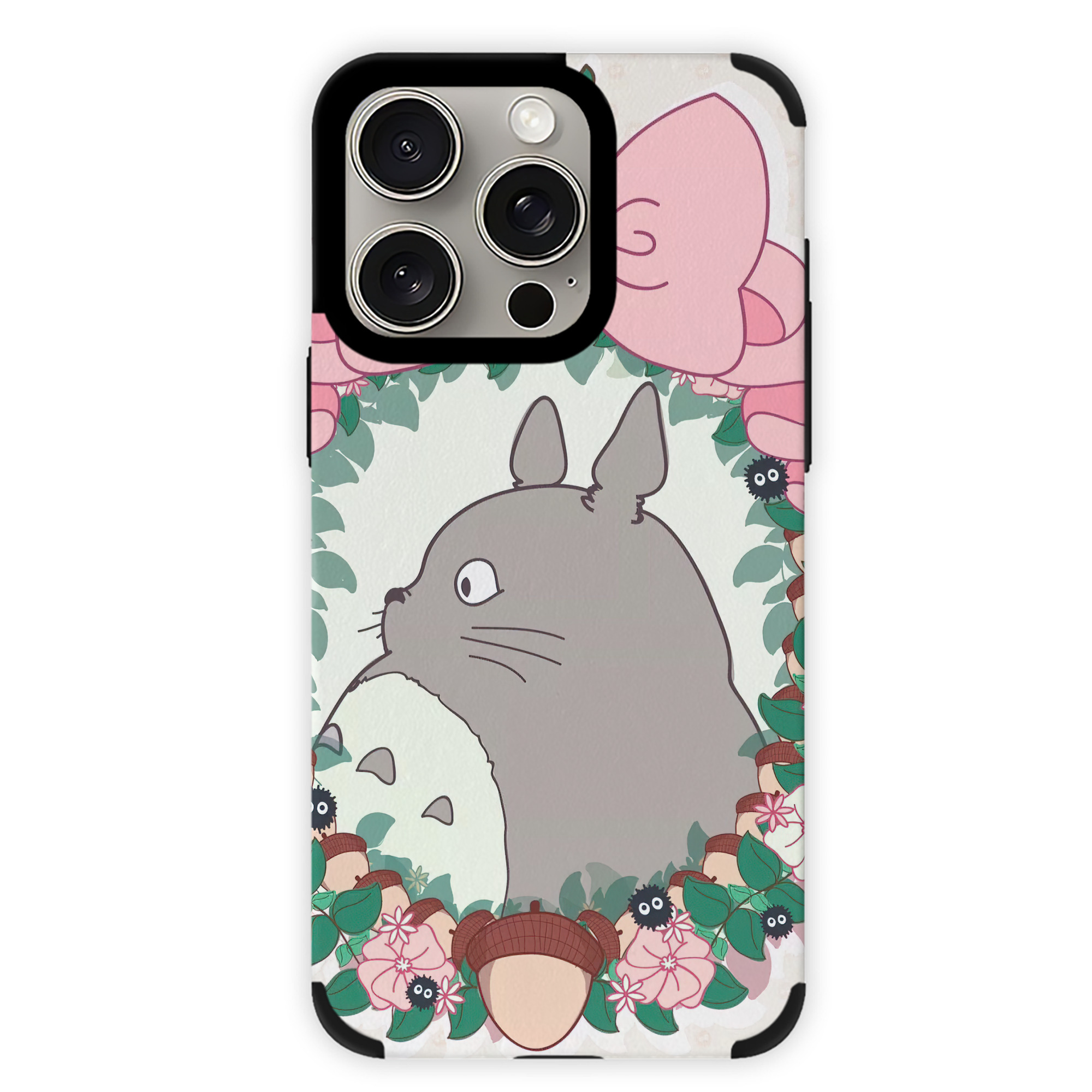 となりのトトロ 草壁メイ 草壁サツキ My Neighbor Totoro Satsuki Kusakabe Mei Kusakabe 【iPhone15ProMax対応】 PUレザー スマホケース 耐衝撃＆黄変防止