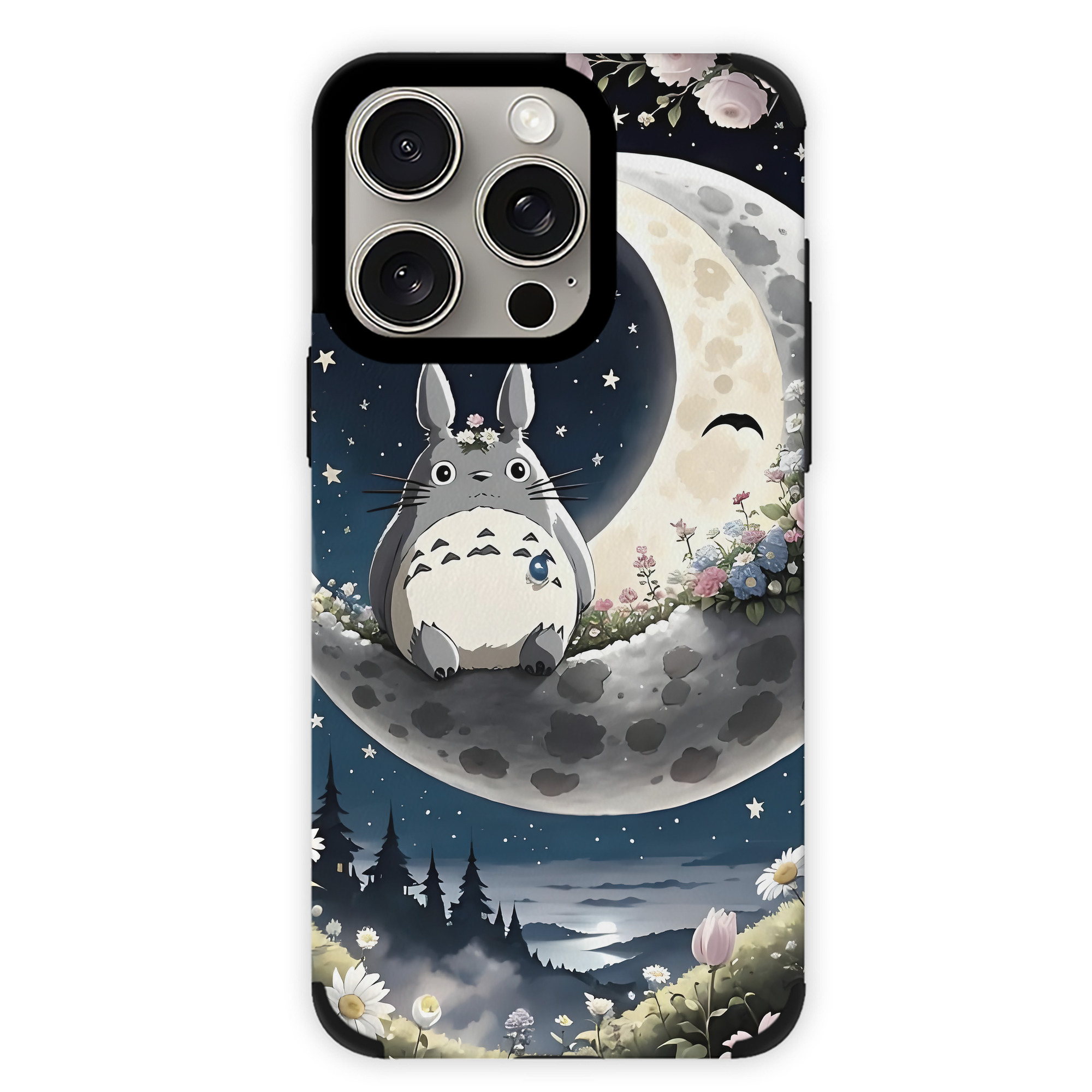 （画像用） となりのトトロ 草壁メイ 草壁サツキ My Neighbor Totoro Satsuki Kusakabe Mei Kusakabe 【iPhone15ProMax対応】 PUレザー スマホケース 耐衝撃＆黄変防止