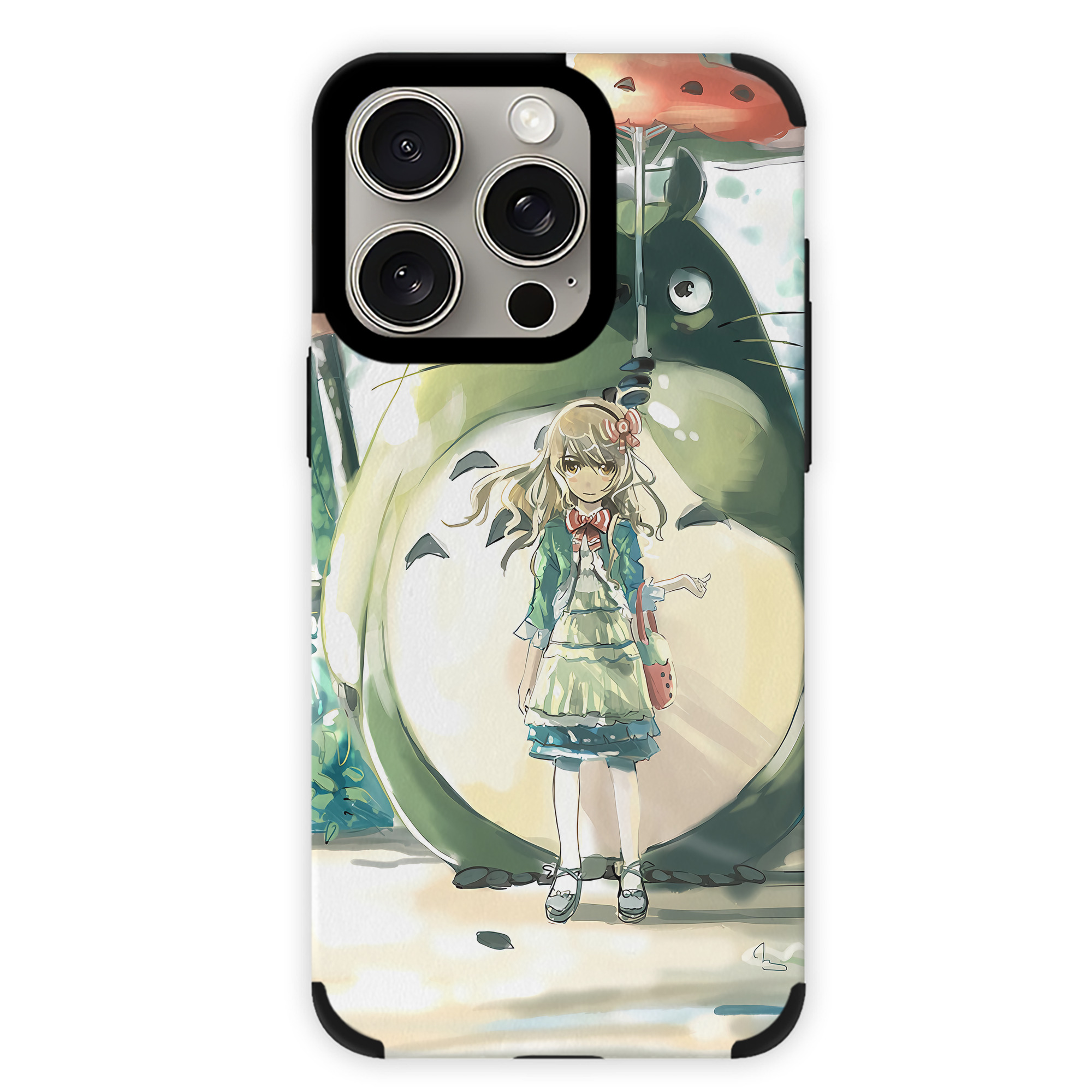 となりのトトロ 草壁メイ 草壁サツキ My Neighbor Totoro Satsuki Kusakabe Mei Kusakabe 【iPhone15ProMax対応】 PUレザー スマホケース 耐衝撃＆黄変防止
