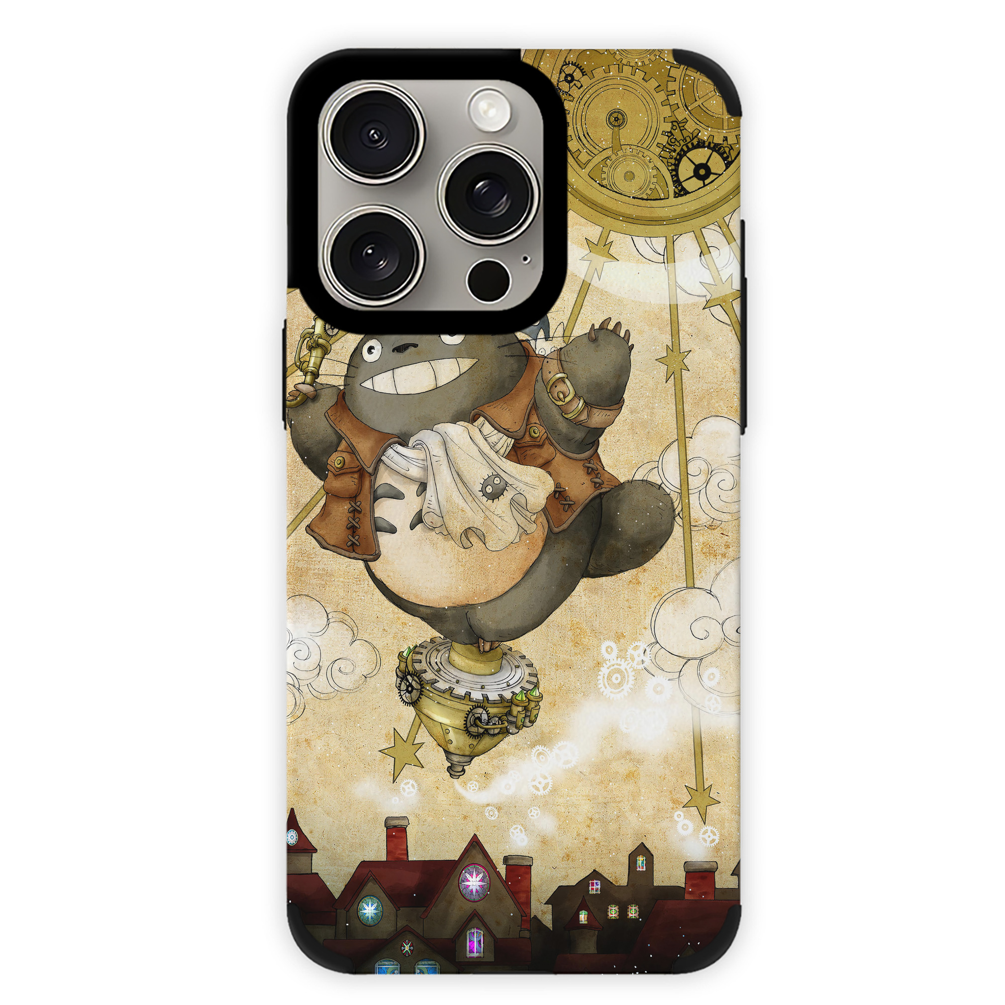 となりのトトロ 草壁メイ 草壁サツキ My Neighbor Totoro Satsuki Kusakabe Mei Kusakabe 【iPhone15ProMax対応】 PUレザー スマホケース 耐衝撃＆黄変防止