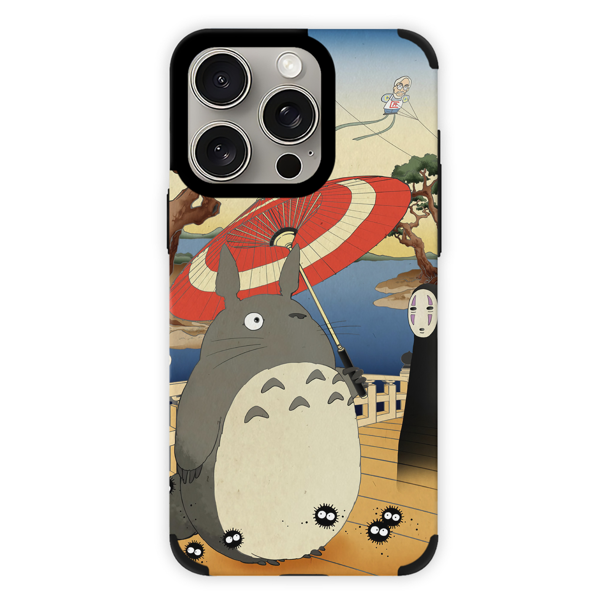 となりのトトロ 草壁メイ 草壁サツキ My Neighbor Totoro Satsuki Kusakabe Mei Kusakabe 【iPhone15ProMax対応】 PUレザー スマホケース 耐衝撃＆黄変防止