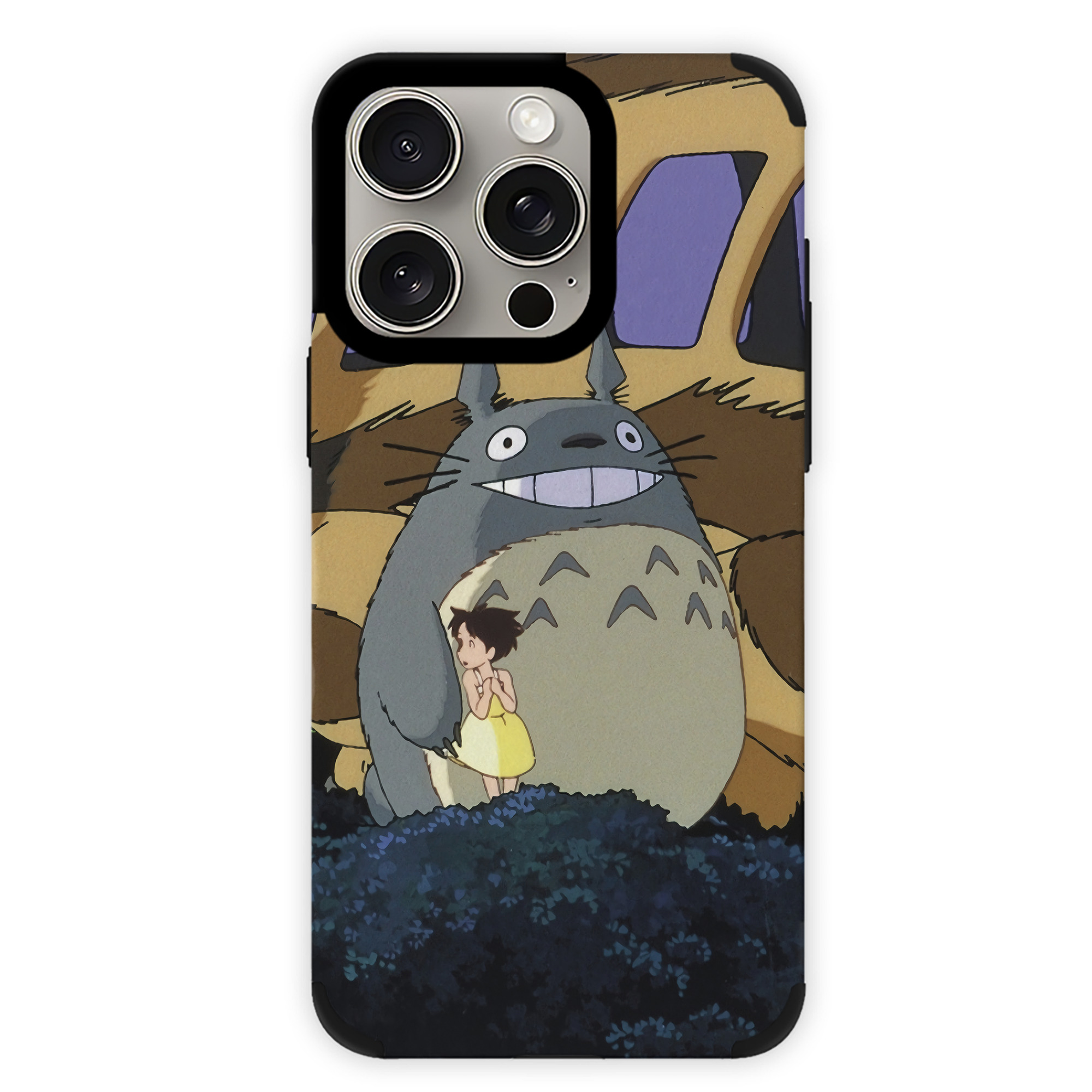 となりのトトロ 草壁メイ 草壁サツキ My Neighbor Totoro Satsuki Kusakabe Mei Kusakabe 【iPhone15ProMax対応】 PUレザー スマホケース 耐衝撃＆黄変防止