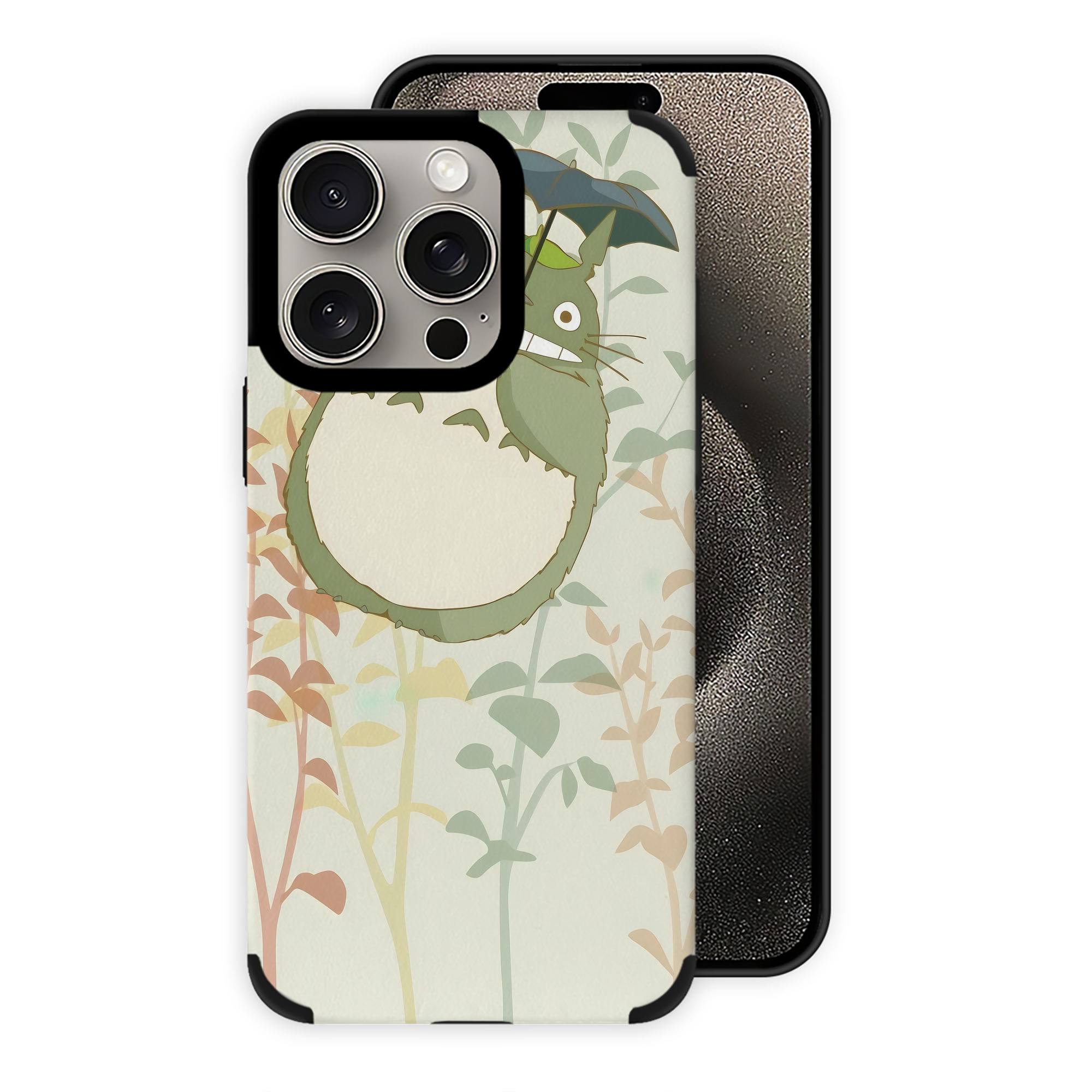（画像用） となりのトトロ 草壁メイ 草壁サツキ My Neighbor Totoro Satsuki Kusakabe Mei Kusakabe 【iPhone15ProMax対応】 PUレザー スマホケース 耐衝撃＆黄変防止